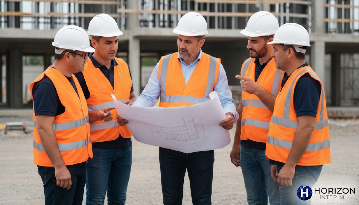 Former des ouvriers roumains sur chantier